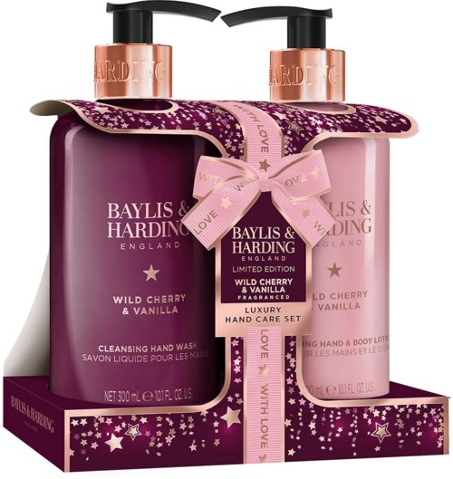 Baylis & Harding Wild Cherry & Vanilla Luxury Hand Care Gift Set