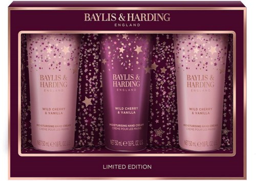 Baylis & Harding Wild Cherry & Vanilla Luxury Hand Treats Gift Set
