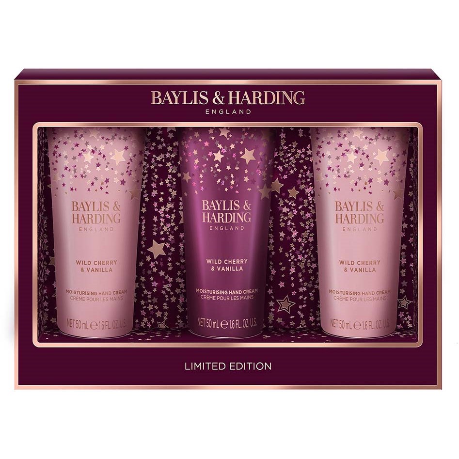 Baylis & Harding Wild Cherry & Vanilla Luxury Hand Treats Gift Set