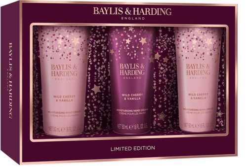 Baylis & Harding Wild Cherry & Vanilla Luxury Hand Treats Gift Set