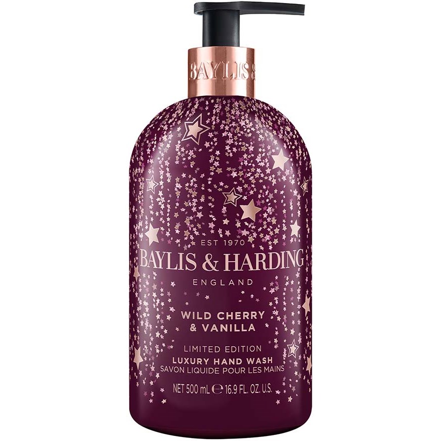 Baylis og Harding Wild Cherry og Vanilla Seasonal Hand Wash Gift 500 ml