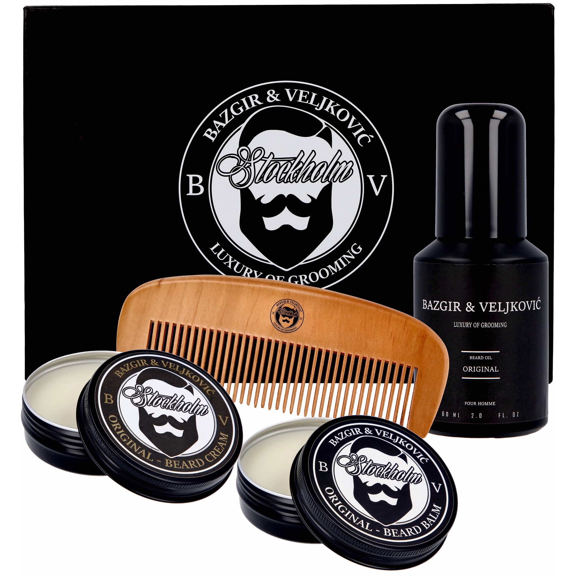 Bazgir & Veljkovic Beard Combo #1