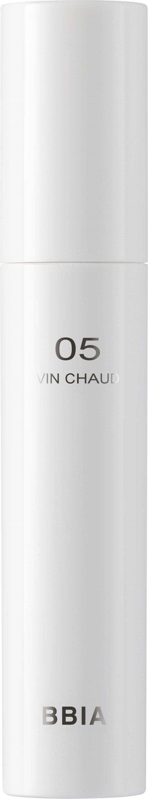 A white cylindrical bottle with black text that says "05" and "BIA."