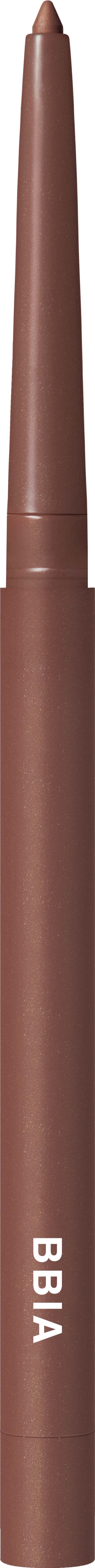 A brown pen with the word "BIBA" written on it, positioned vertically.