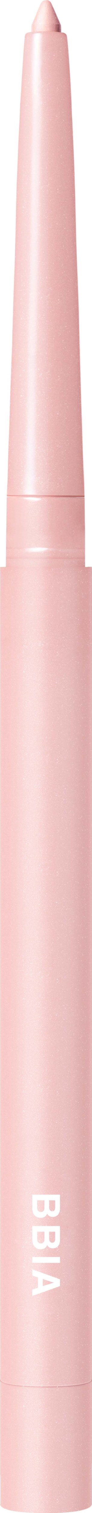 Pink pen with the word "BIBA" written on it, standing vertically.