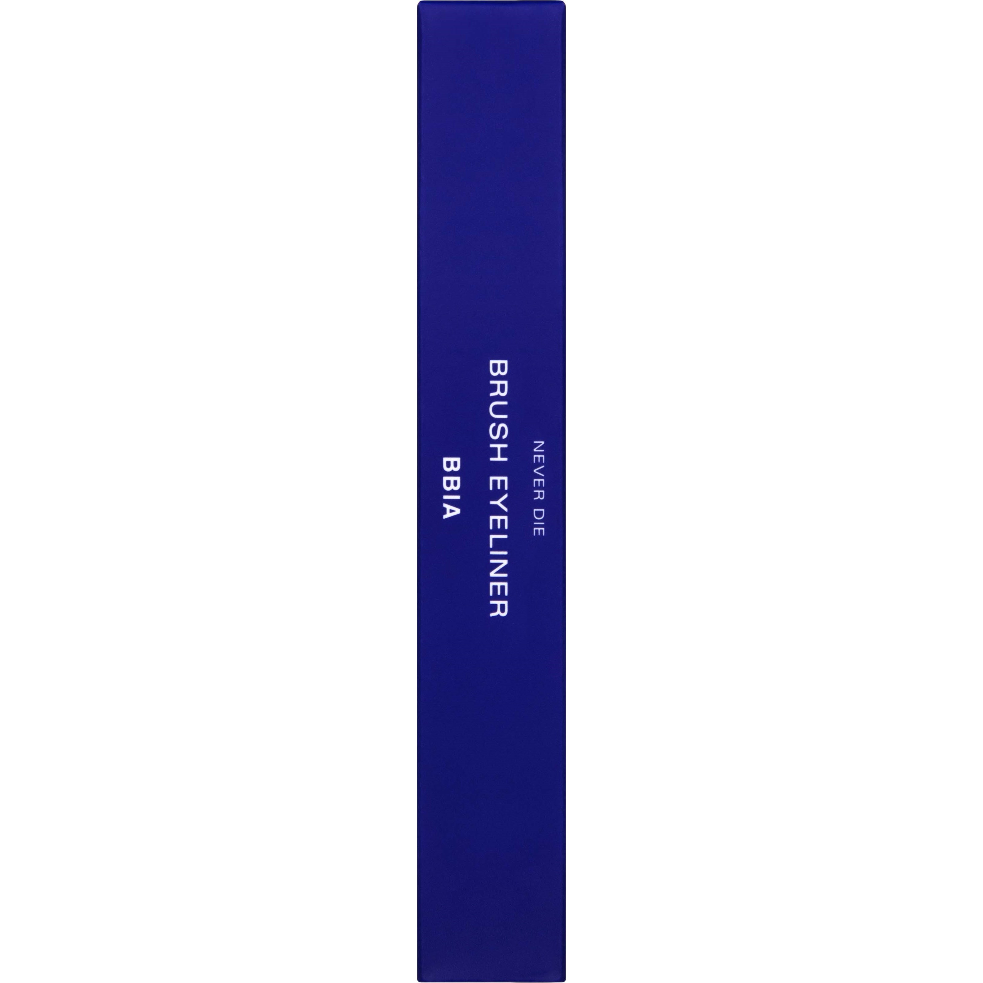 BBIA Never Die Brush Eyeliner 01 Matte Black (obrázok 3)