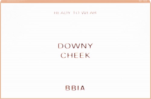 Textbasiertes Bild, das die Verwendung von Downy Cheek BBIA Produkten bewirbt.