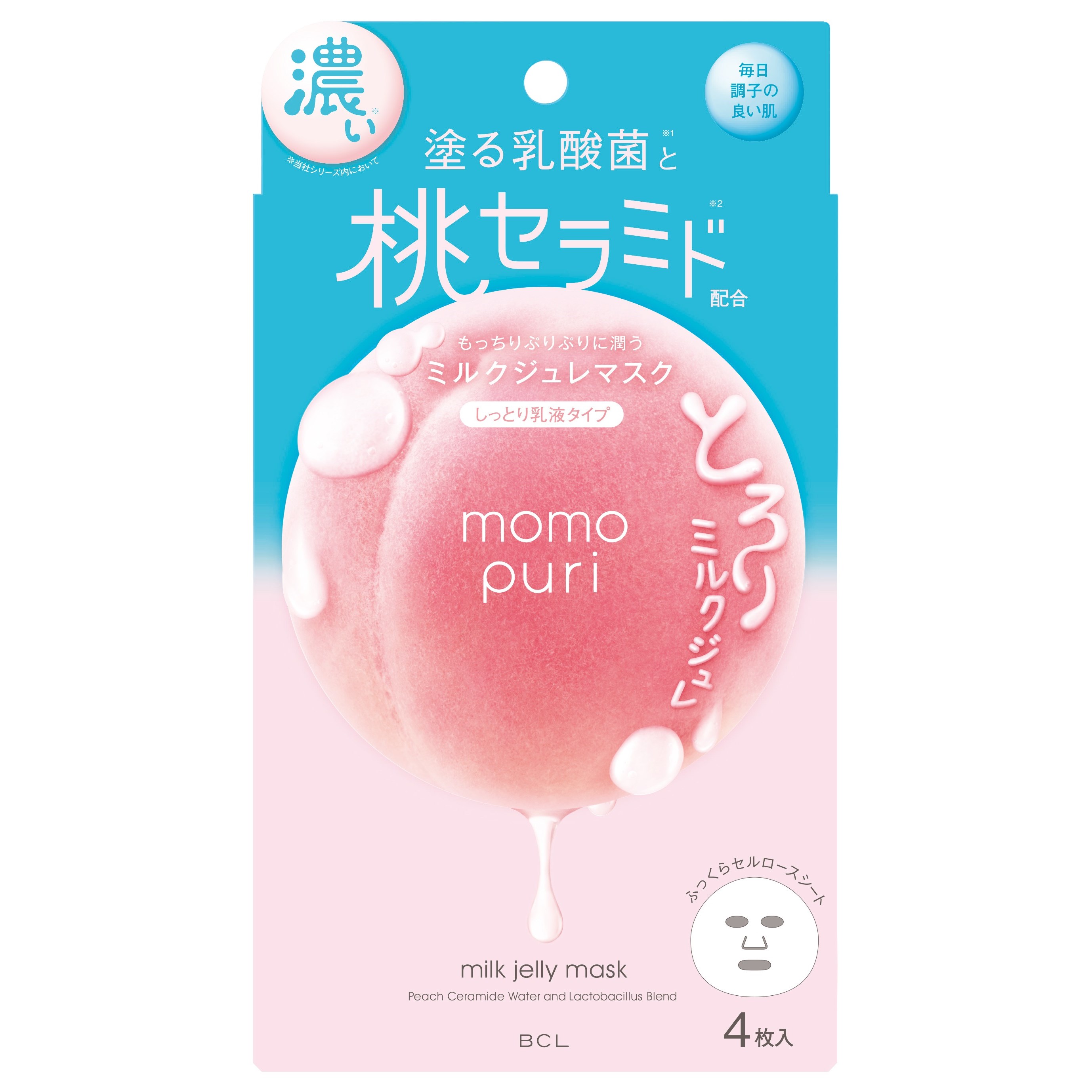 BCL Milk Jelly Mask 88 ml