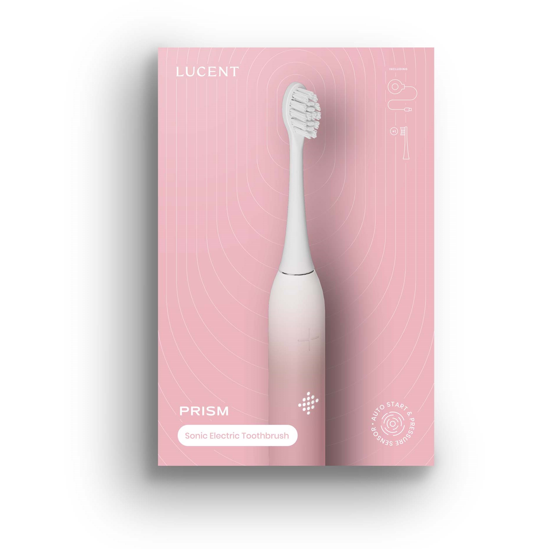 Be Lucent Prism Electric Sonic Toothbrush Pink Bliss (obrázok 3)