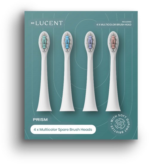 Be Lucent Prism Toothbrush Heads