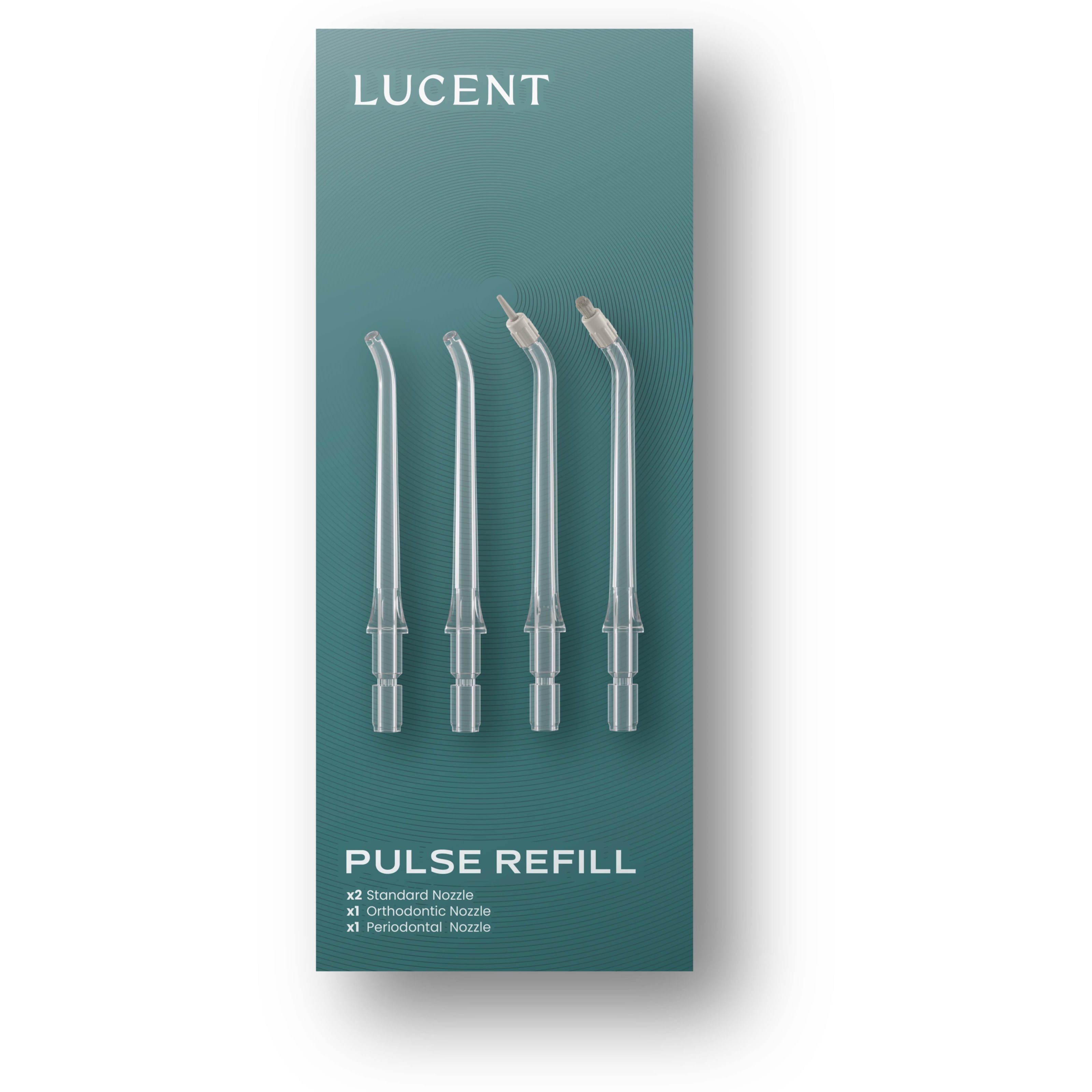 Be Lucent Pulse Water Flosser Nozzles billede