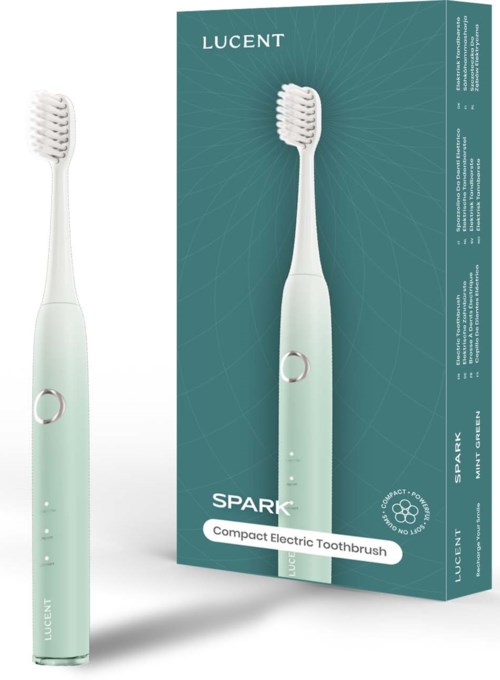 Be Lucent Spark Electric Sonic Toothbrush Mint Green