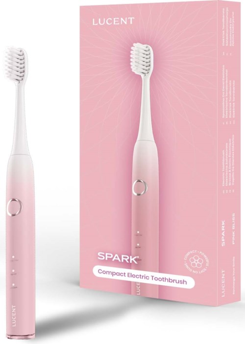 Be Lucent Spark Electric Sonic Toothbrush Pink Bliss