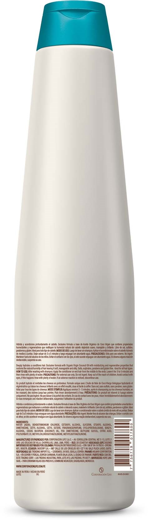 Be natural Virgin Coconut Conditioner  350 ml