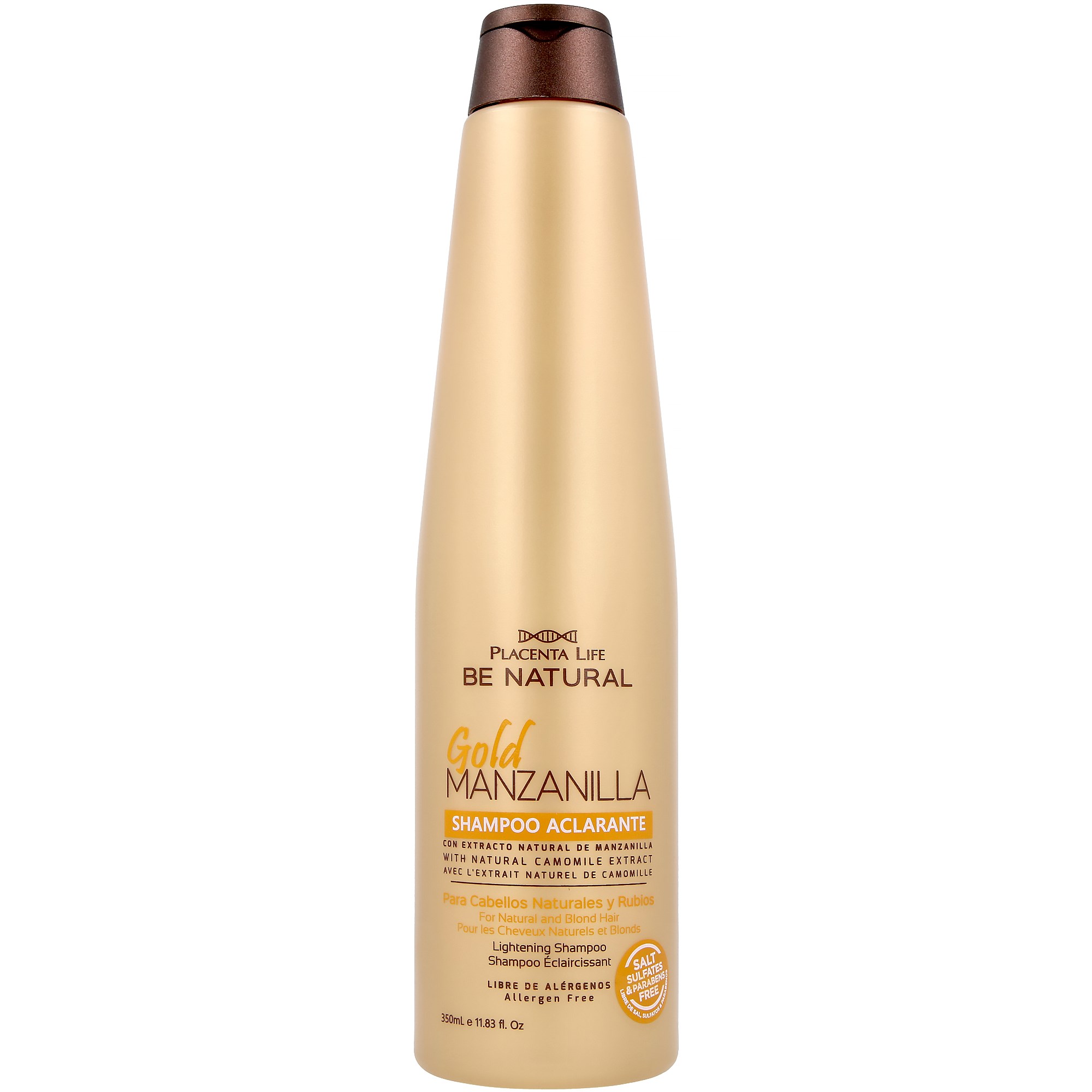 Läs mer om Be natural Gold Manzanilla Shampoo Aclarante Fco X 350 ml