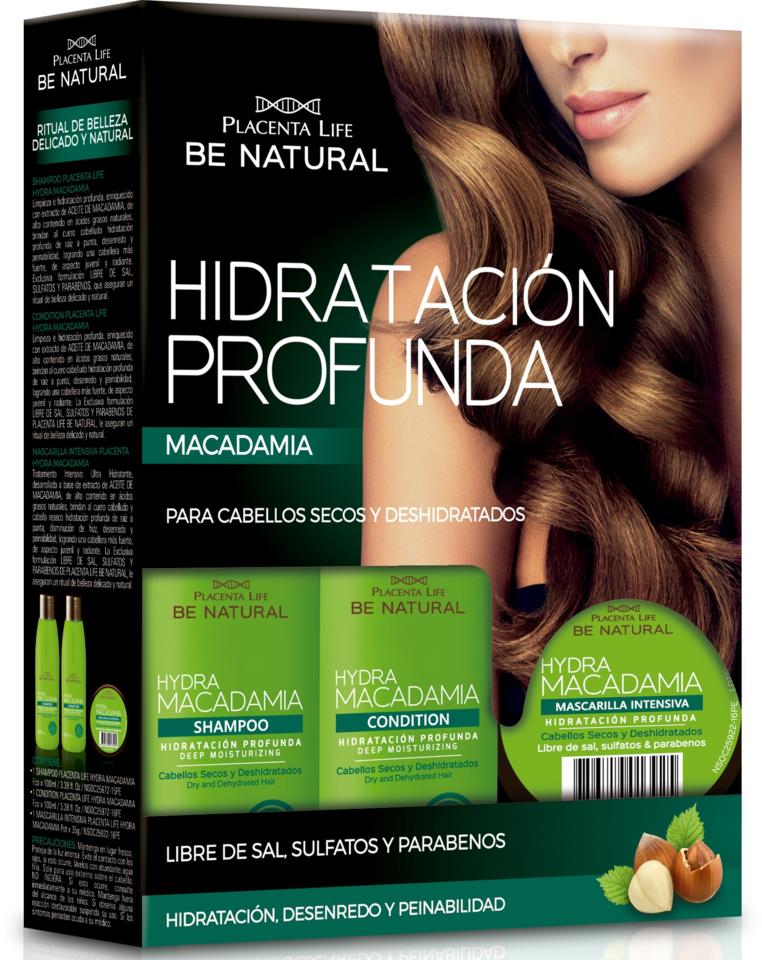 Be natural Hidra Macadamia Pack Hidratación Profunda