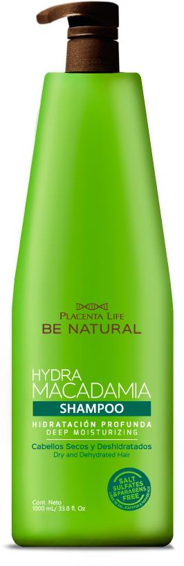 Be natural Hydra Macadamia Shampoo Fco X 350ml - Plife Be Natural