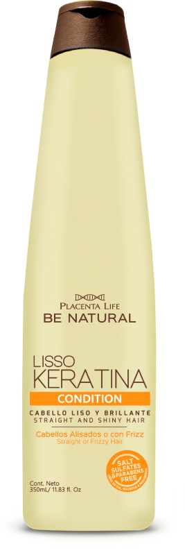 Be natural Lisso Keratina Condition Fco X 350 ml