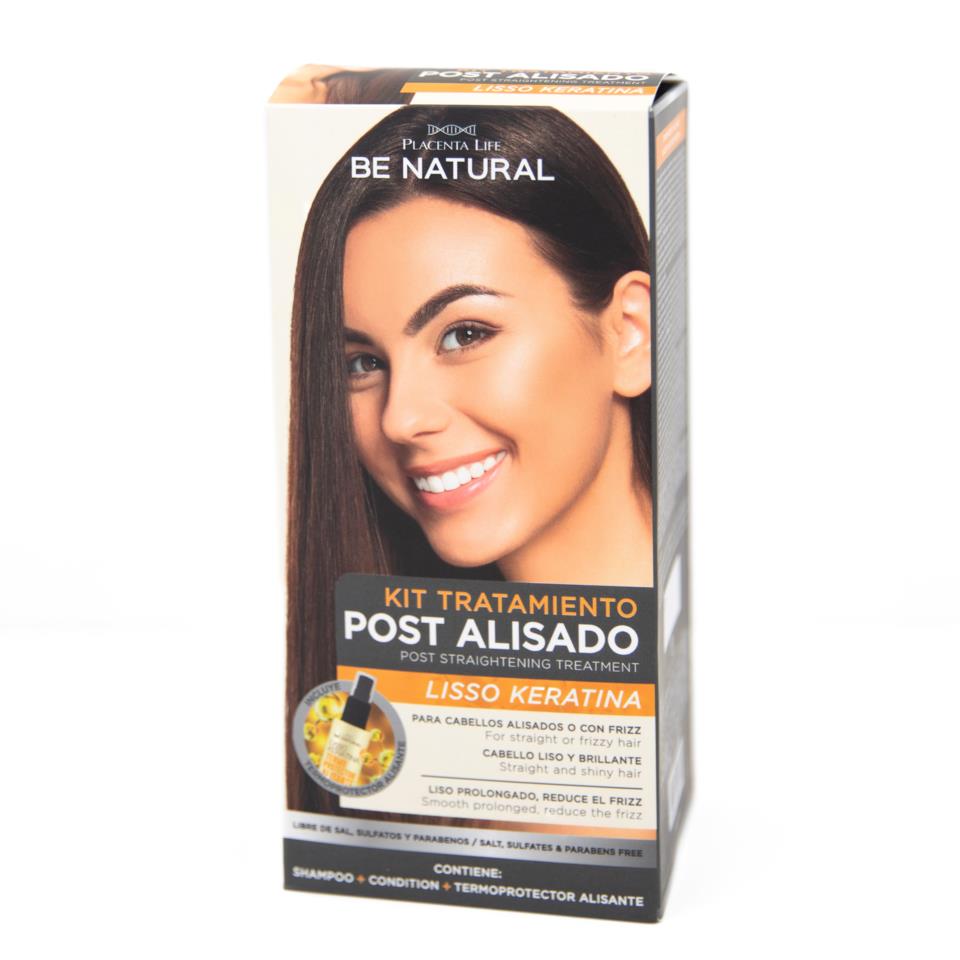 Be natural Lisso Keratina Kit Pos Alisado 550 ml | lyko.com