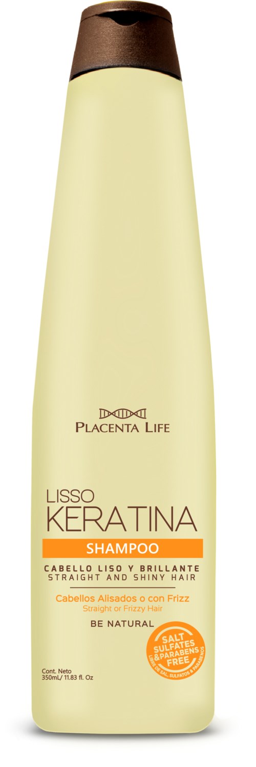 Be natural Lisso Keratina Shampoo Fco X 350 ml