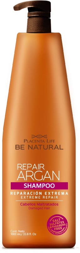 Be natural Repair Argan Shampoo Fco X 1000 ml