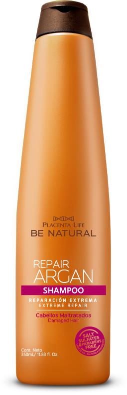 Be natural Repair Argan Shampoo Fco X 1l - Plife Be Natural