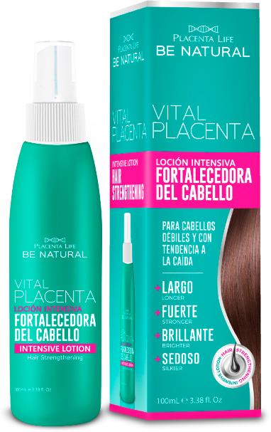 Be natural Vital Placenta Fortalecedora De Cabello X 100ml - Plife Be Natural