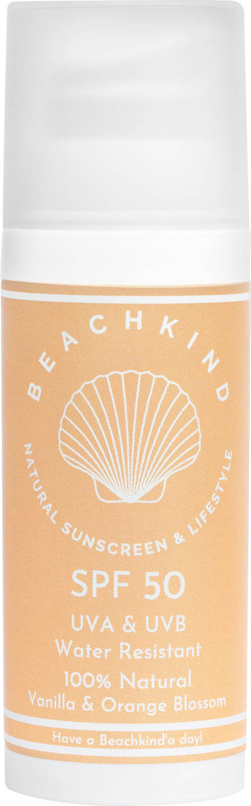 Beachkind Natural Sunscreen SPF 50 50 ml