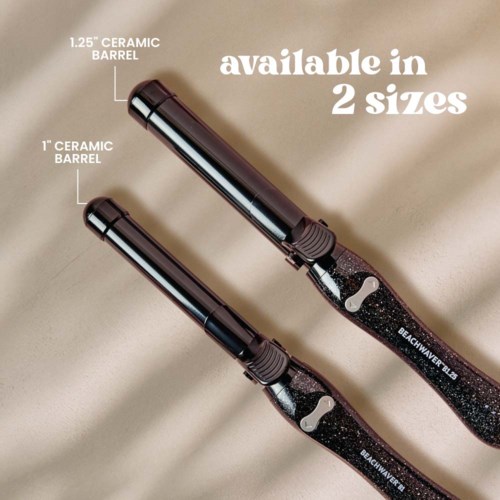 Плойка Beachwaver B1.25 Black Glitter с автоматическим вращением, 1,25 дюйма — фото 3