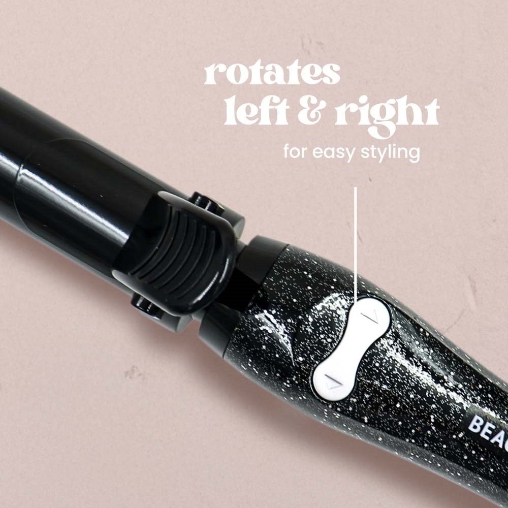 Beachwaver B1.25 Black Glitter- 1.25 Inch Curling Iron (obrázok 8)