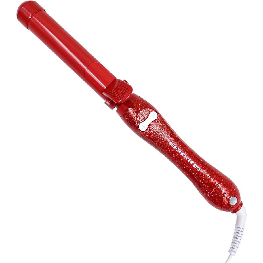 Beachwaver B1.25 Red Glitter- 1.25 Inch Curling Iron