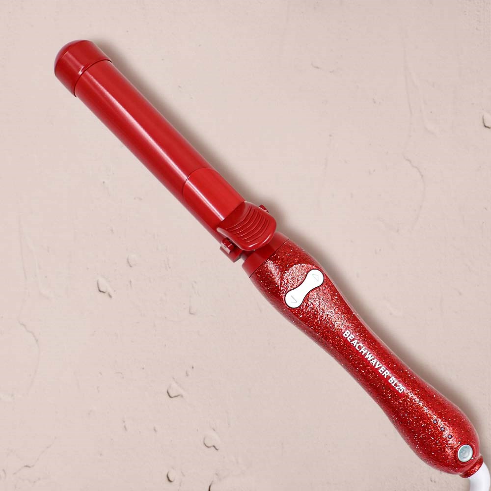 Beachwaver B1.25 Red Glitter- 1.25 Inch Curling Iron (obrázok 10)