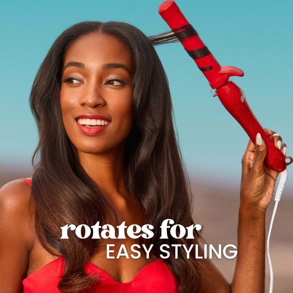 Beachwaver B1.25 Red Glitter- 1.25 Inch Curling Iron (obrázok 6)