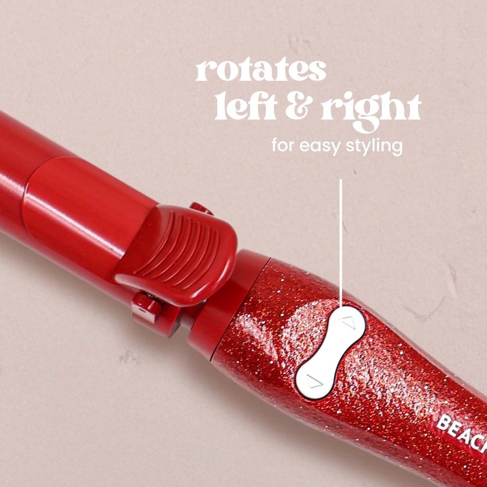 Beachwaver B1.25 Red Glitter- 1.25 Inch Curling Iron (obrázok 9)