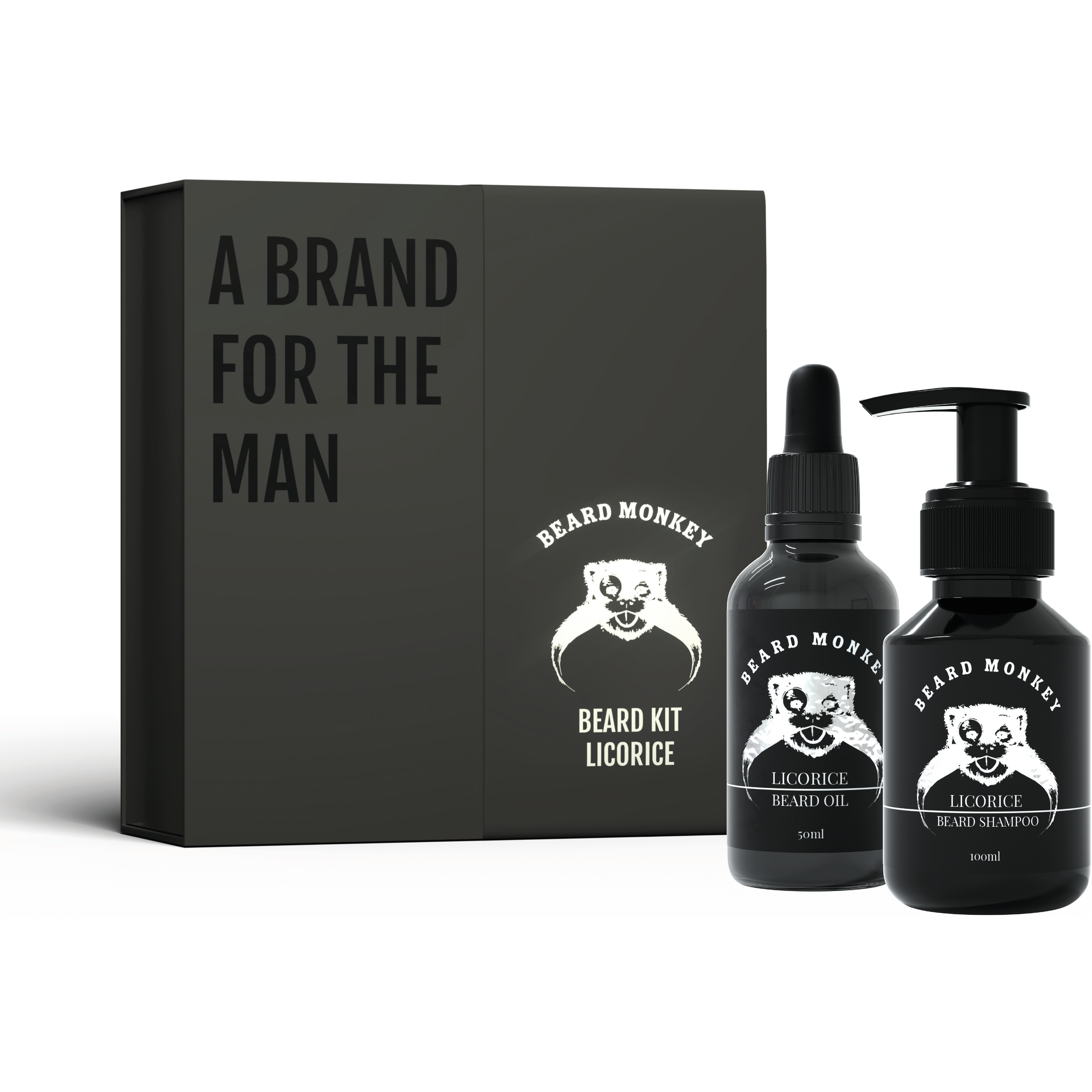 Giftset Beard Monkey Beard Kit Licorice 2021