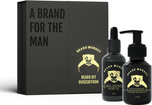 Beard Monkey Oud & Saffron Gift Set