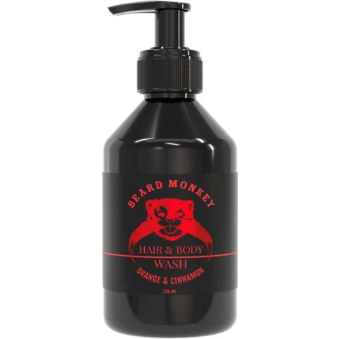 Beard Monkey Hair & Body Wash Orange & Cinnamon från Beard Monkey