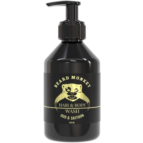 Beard Monkey Hair & Body Wash Oud & Saffron från Beard Monkey