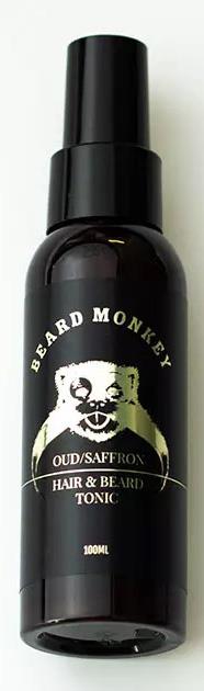 Beard Monkey Hair & beard tonic Oud / Saffron 100 ml