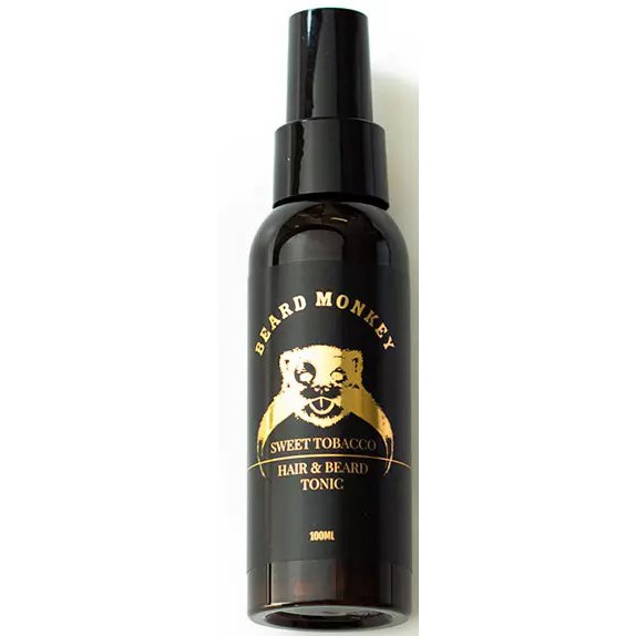 Läs mer om Beard Monkey Hair & beard tonic Sweet tobacco 100 ml