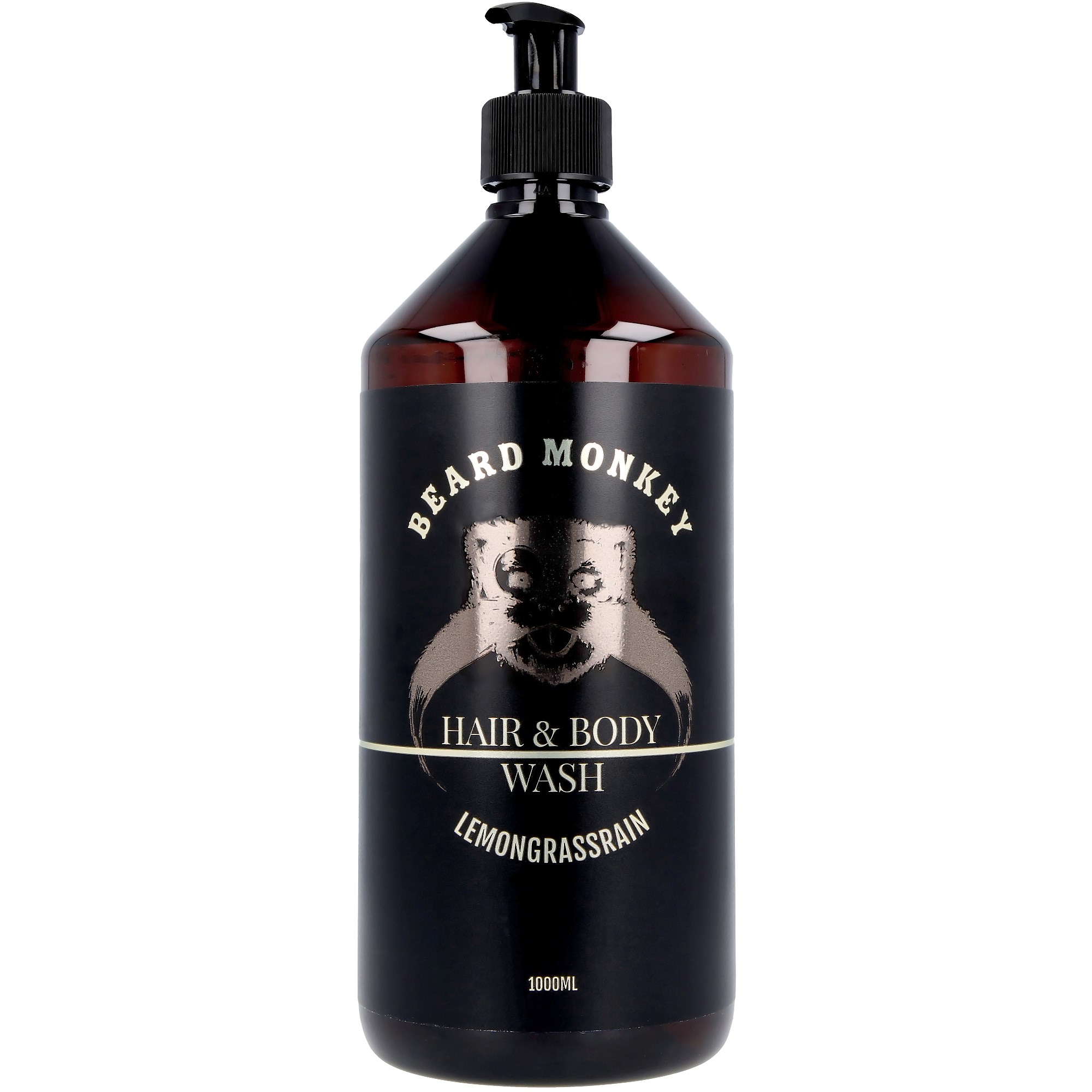 Beard Monkey Hair & Body Wash 1000 ml billede
