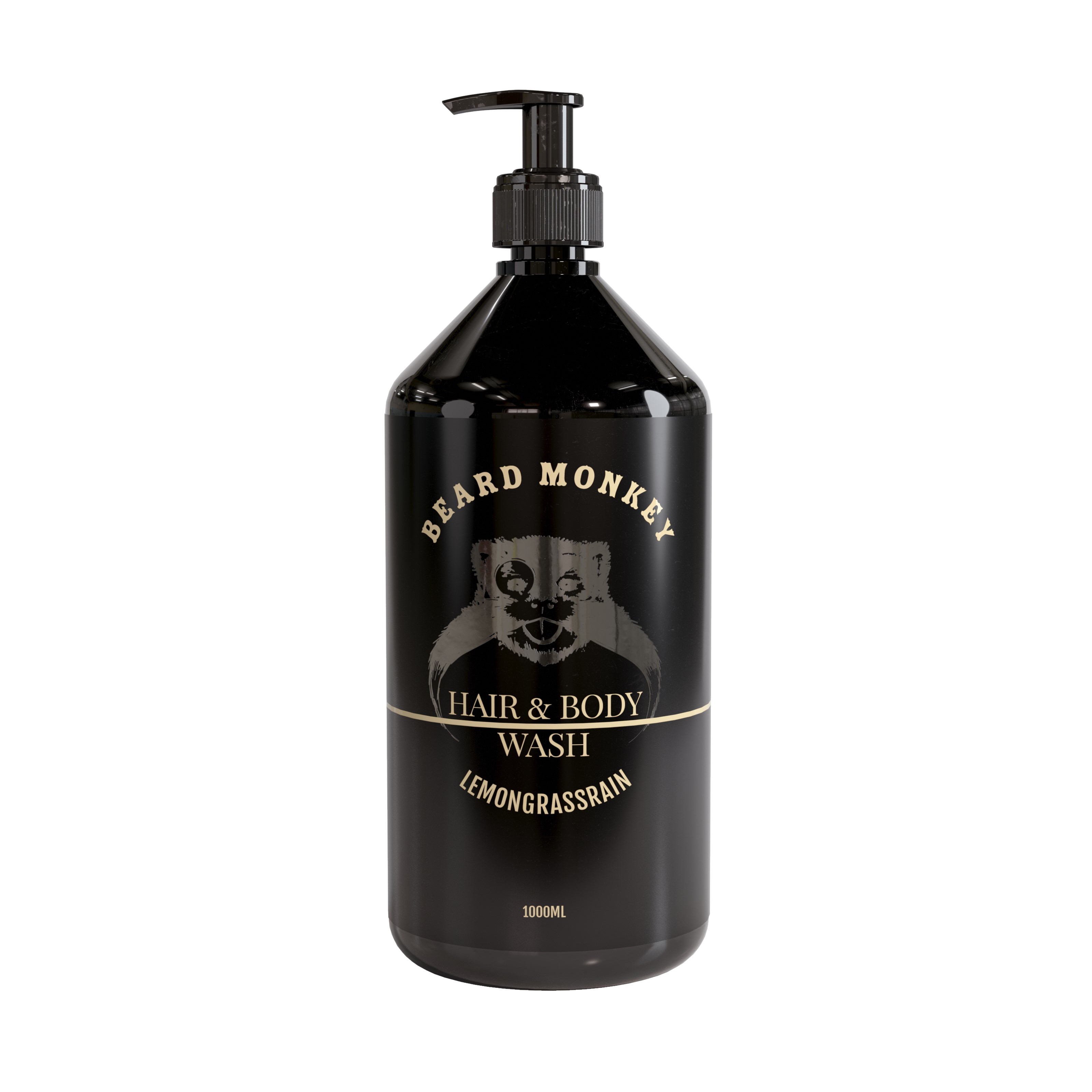 Alternativ bild 1 för Beard Monkey Hair & Body Wash 1000 ml