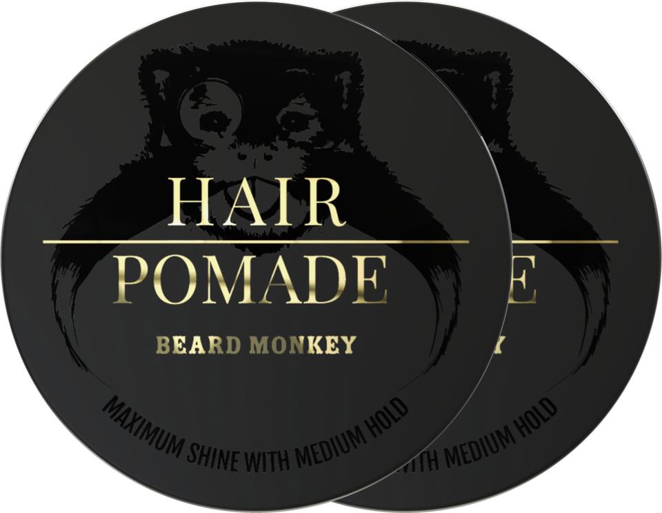 Beard Monkey Hair Pomade DOU PACK 

