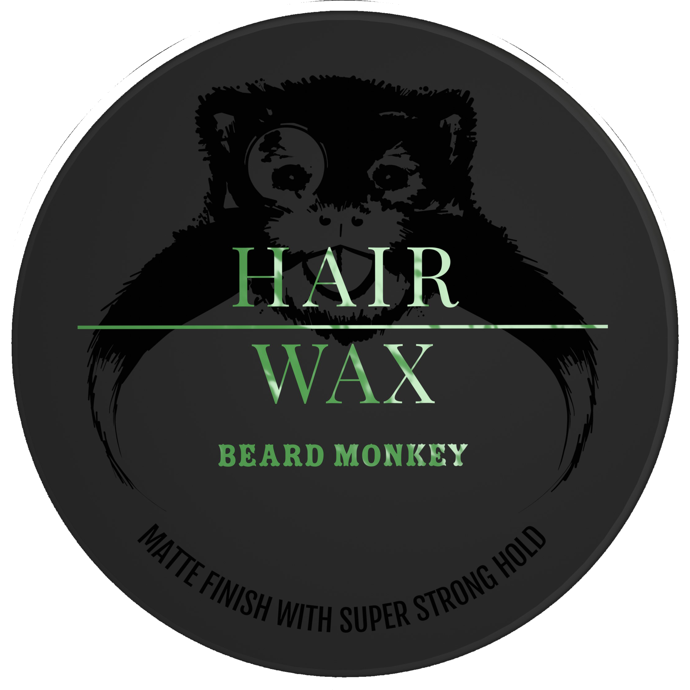 Beard Monkey Hair Wax super strong matte 100 ml billede