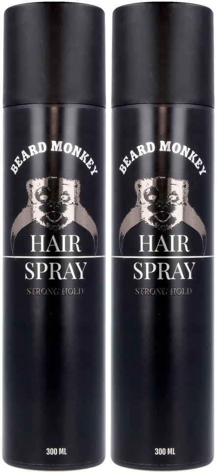 Beard Monkey Hairspray Strong DOU PACK 

