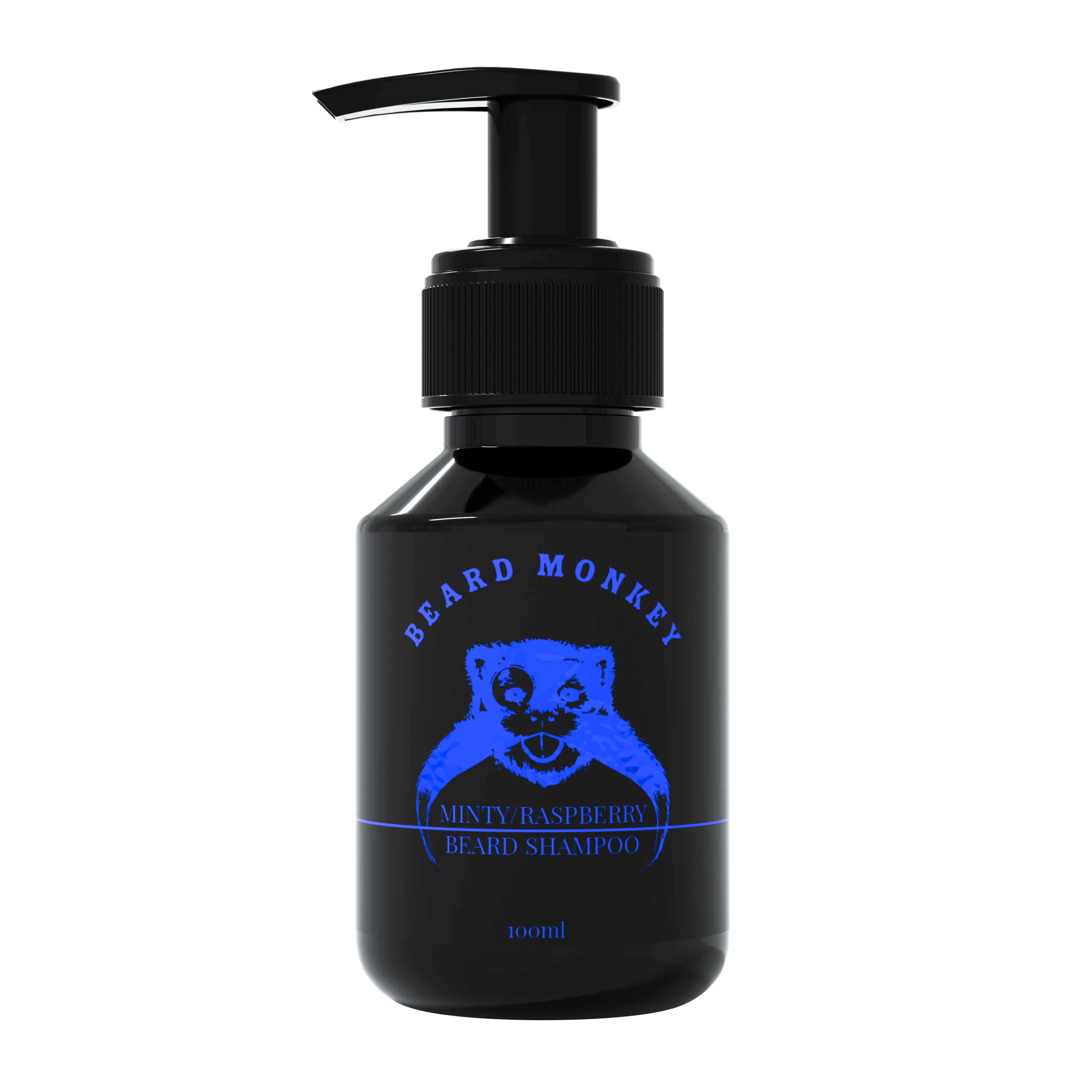 Läs mer om Beard Monkey Minty & Raspberry Beard shampoo 100 ml