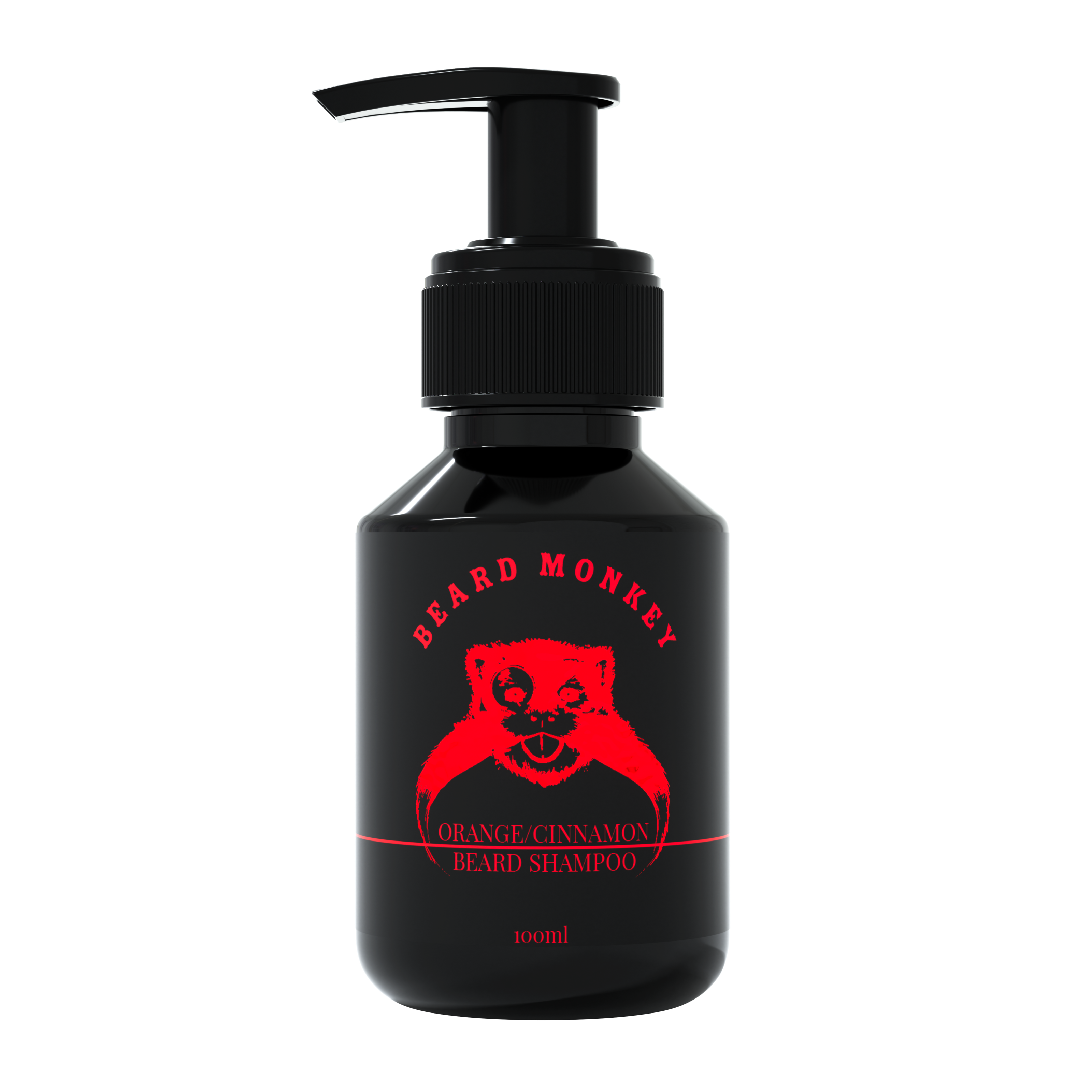 Beard Monkey Orange & Cinnamon Beard Shampoo 100 ml billede
