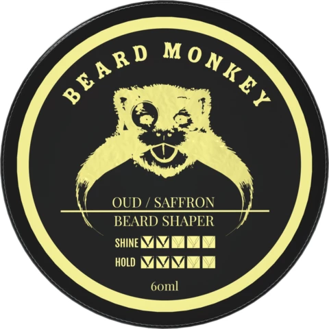 Beard Monkey Monkey Oud / Saffron - Beard Shaper från Beard Monkey