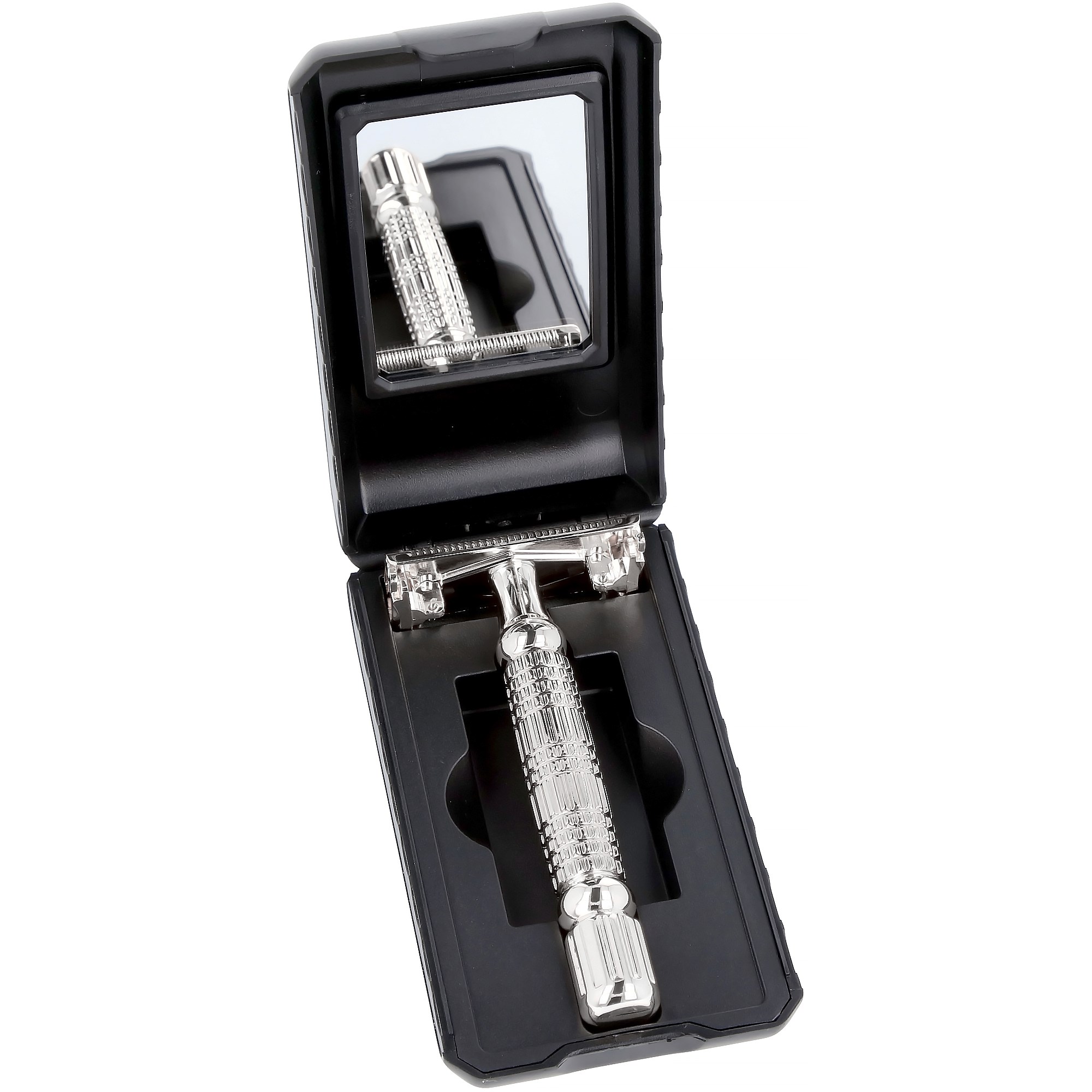 Alternativ bild 1 för Beard Monkey Twist Razor Silver