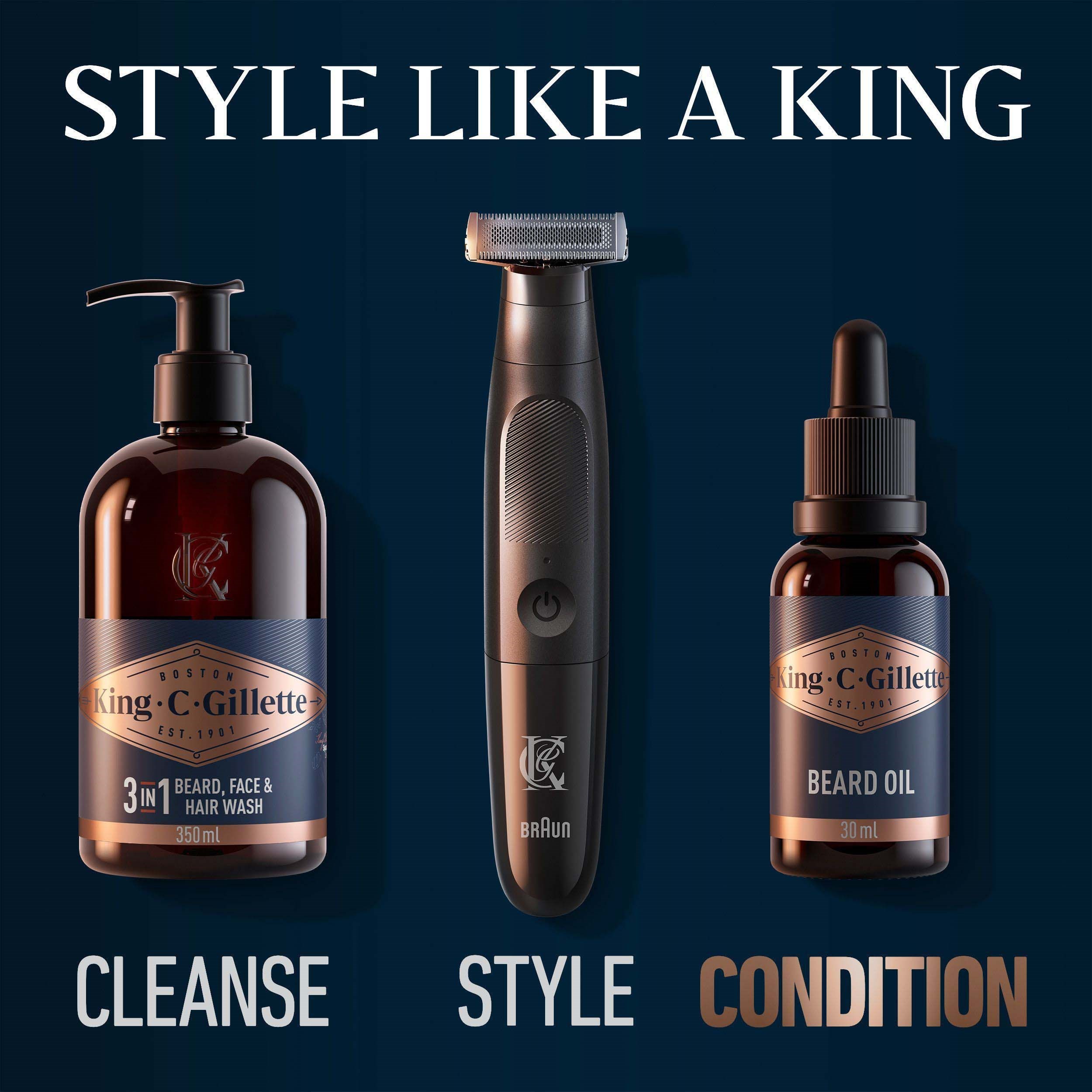 King C. Gillette Beard Oil 30 ml (obrázok 6)